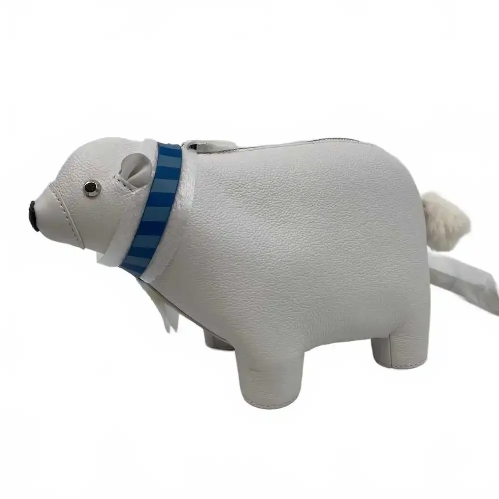 Kate Spade White Blue Arctic Friends Polar Bear Crossbody Bag | OS